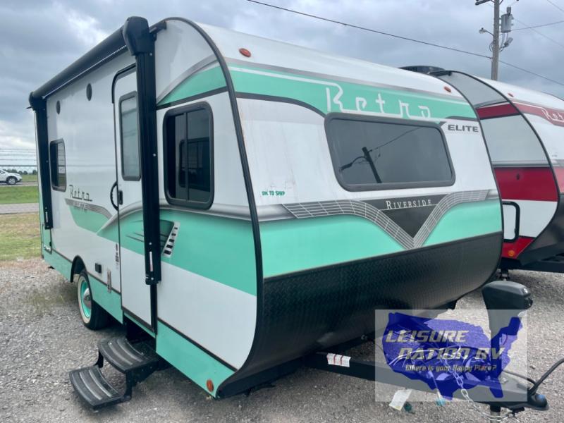 Take home this Riverside RV Retro 179 travel trailer today!
